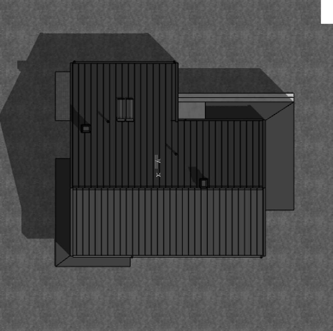 Plan amplasament Casă parter 124 mp utili, 3 dormitoare, o baie