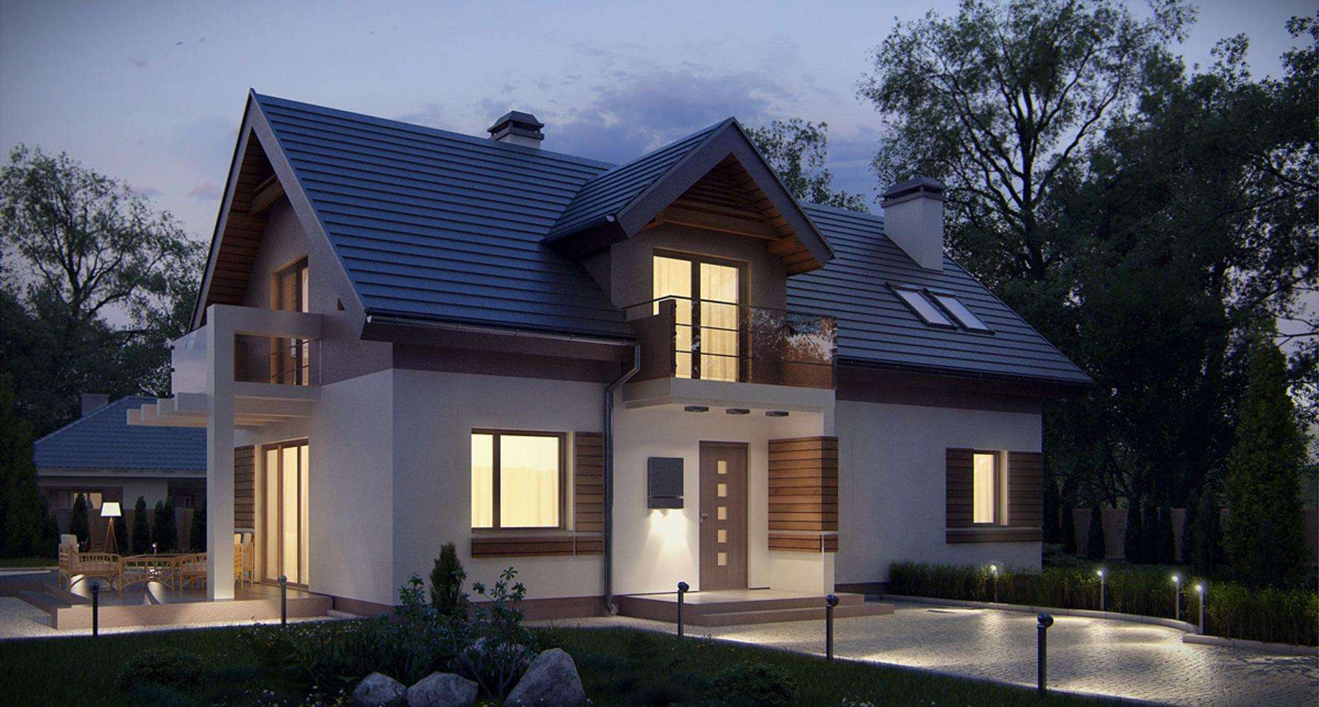 Casă cu mansardă 135 mp utili, un dormitor, 3 băi