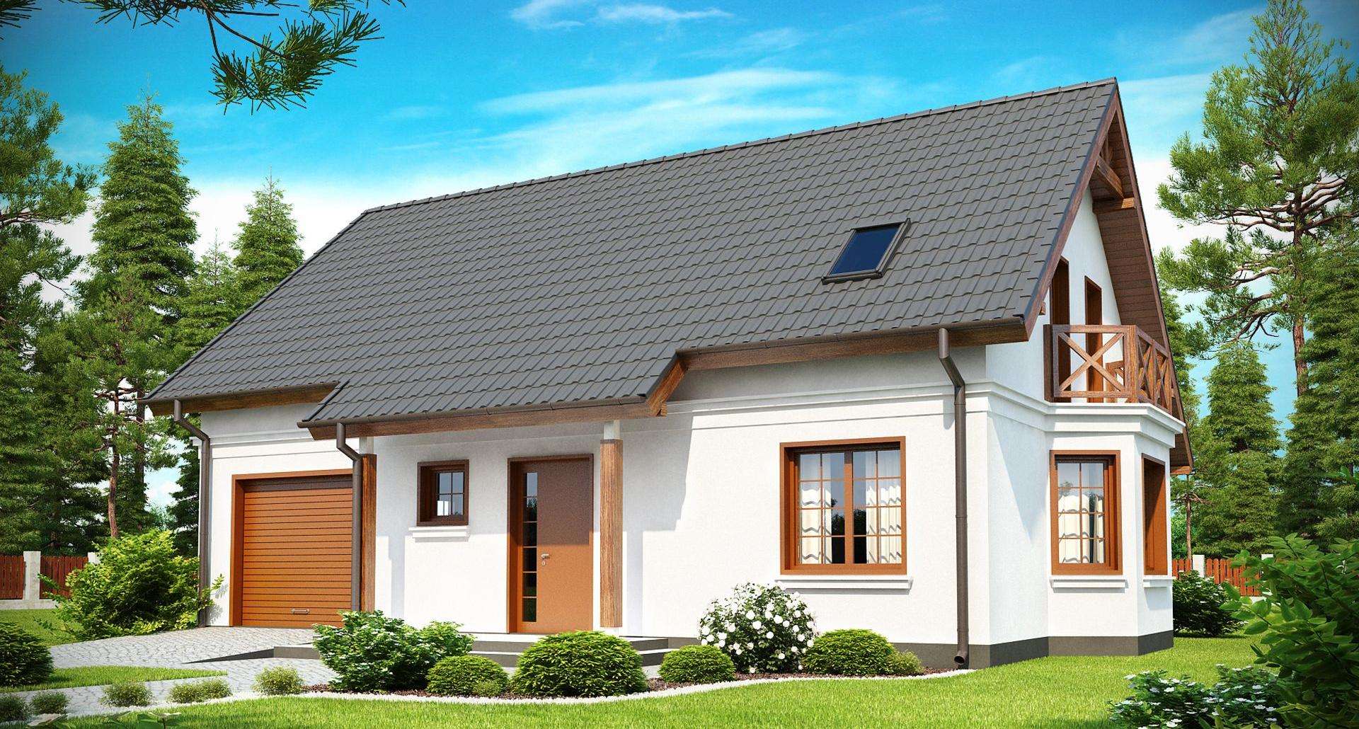 Casă cu mansardă 133 mp utili, un dormitor, 2 băi