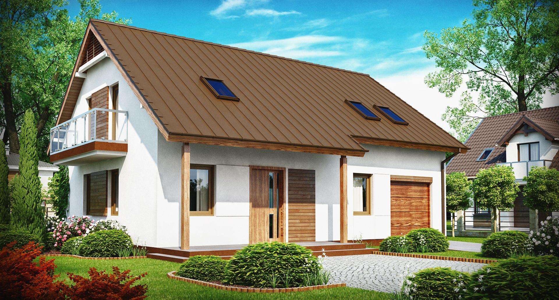Casă cu mansardă 142 mp utili, un dormitor, o baie