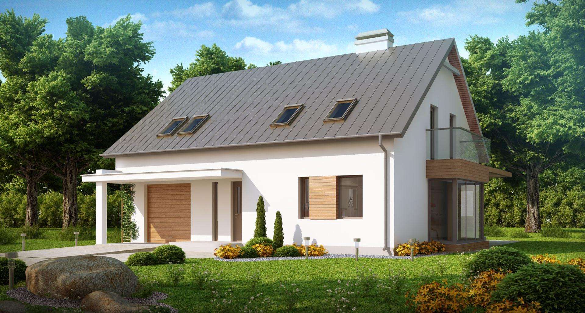 Casă cu mansardă 149 mp utili, un dormitor, 3 băi