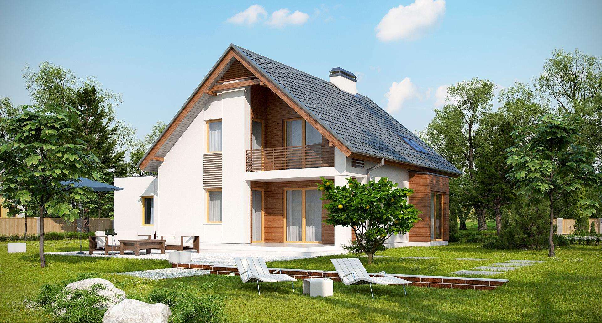 Casă cu mansardă 145 mp utili, un dormitor, 2 băi