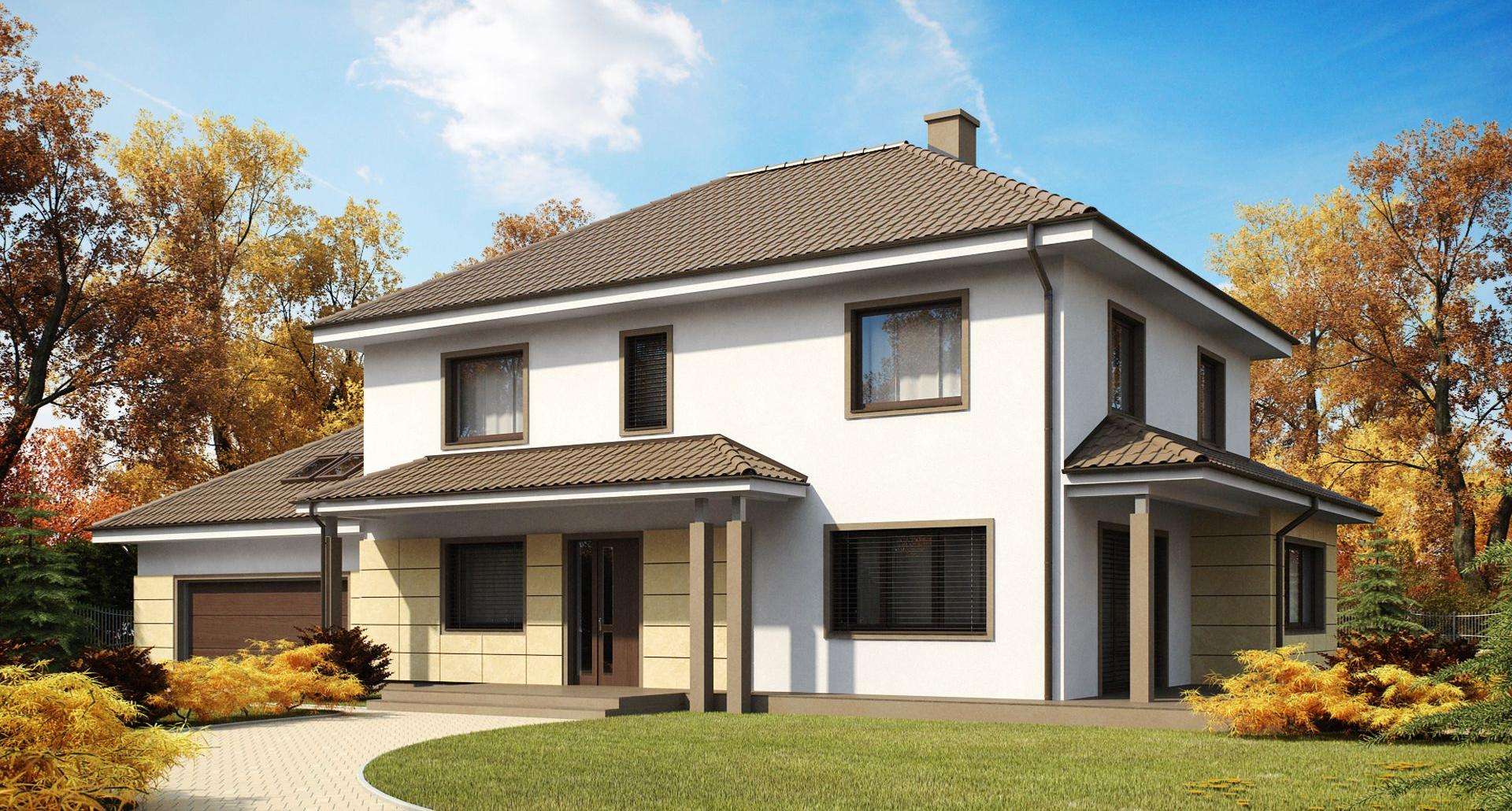 Casă cu mansardă 216 mp utili, un dormitor, 2 băi