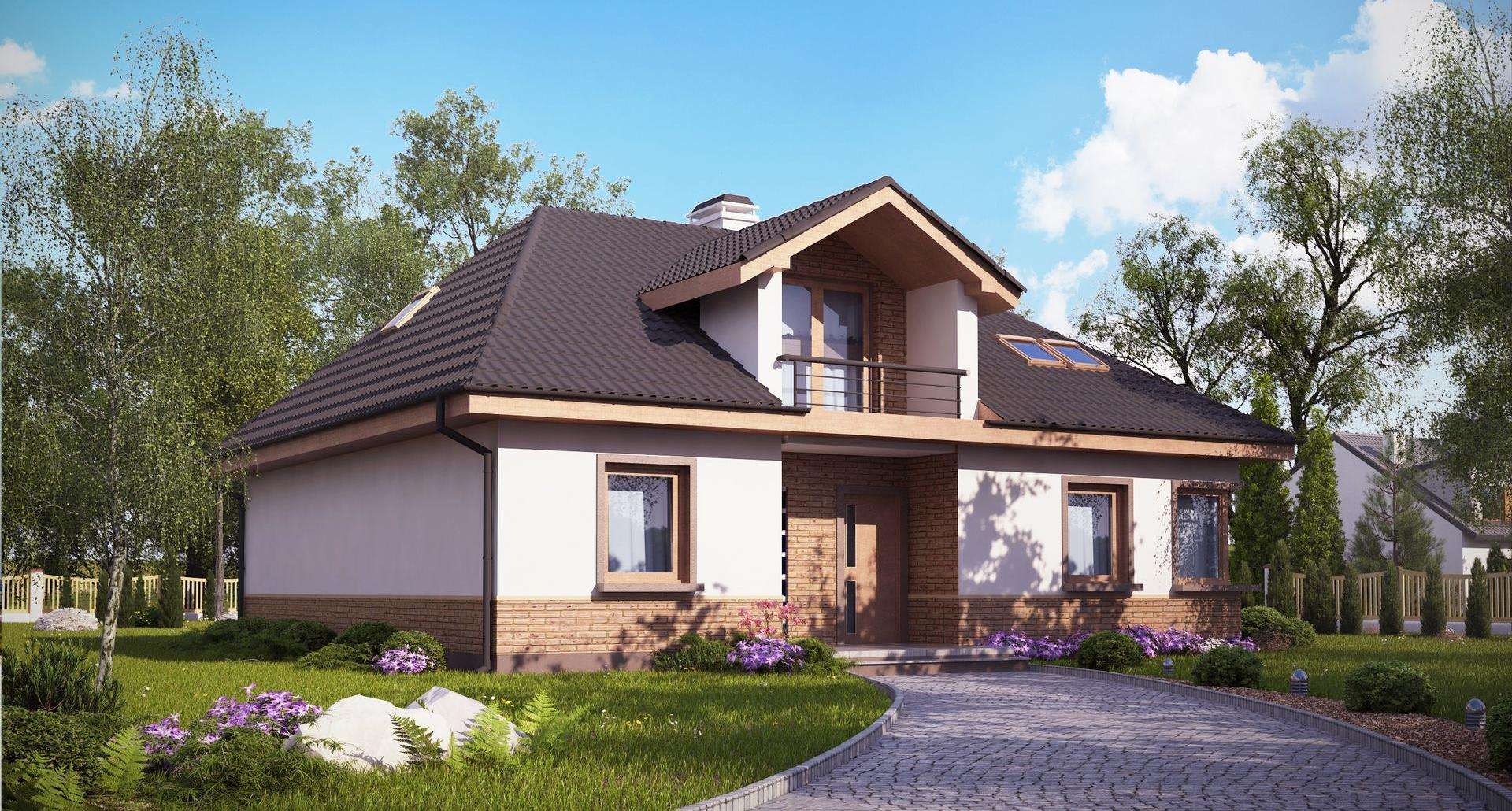 Casă cu mansardă 170 mp utili, 3 dormitoare, 2 băi