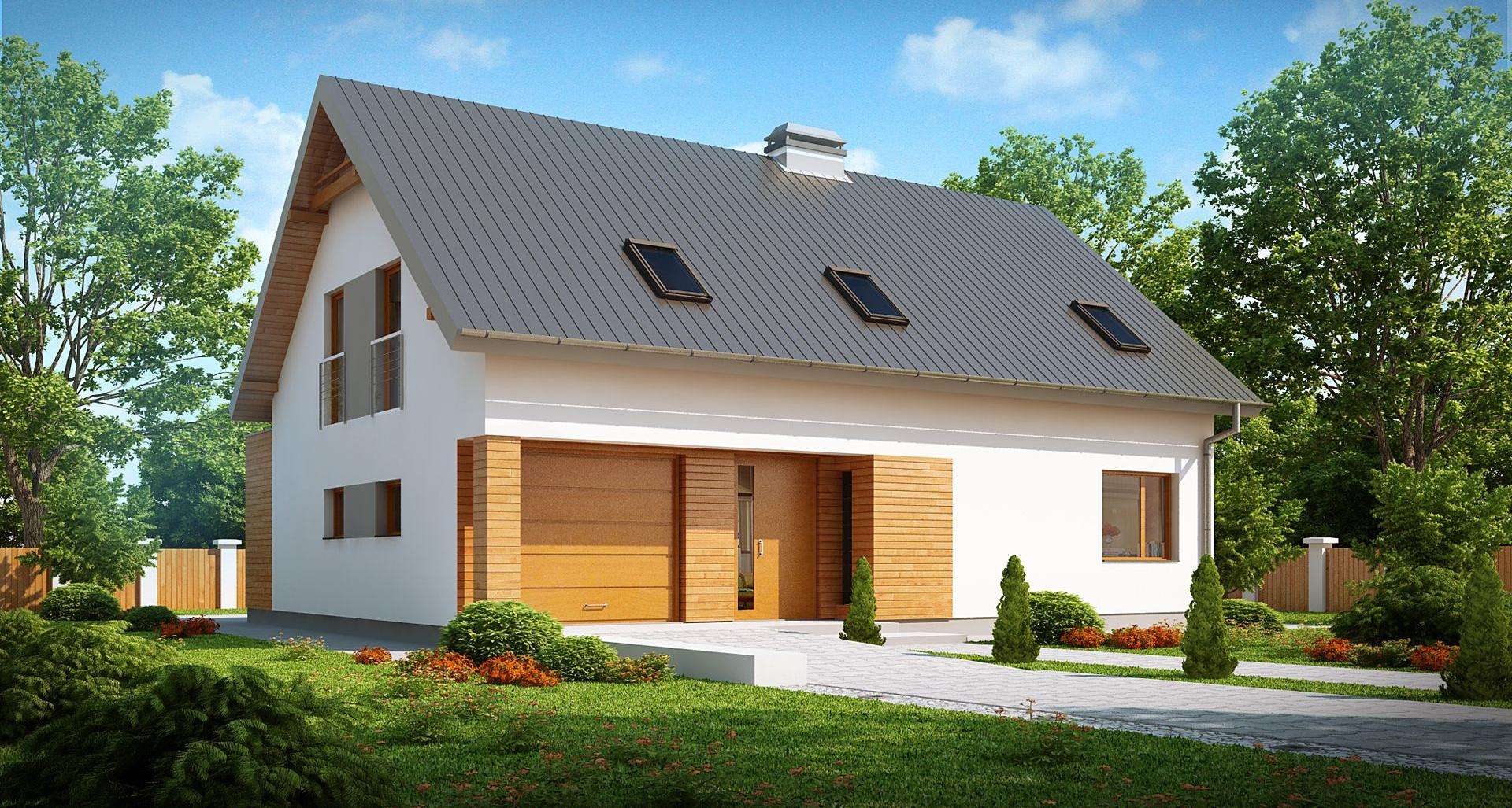 Casă cu mansardă 145 mp utili, un dormitor, 3 băi