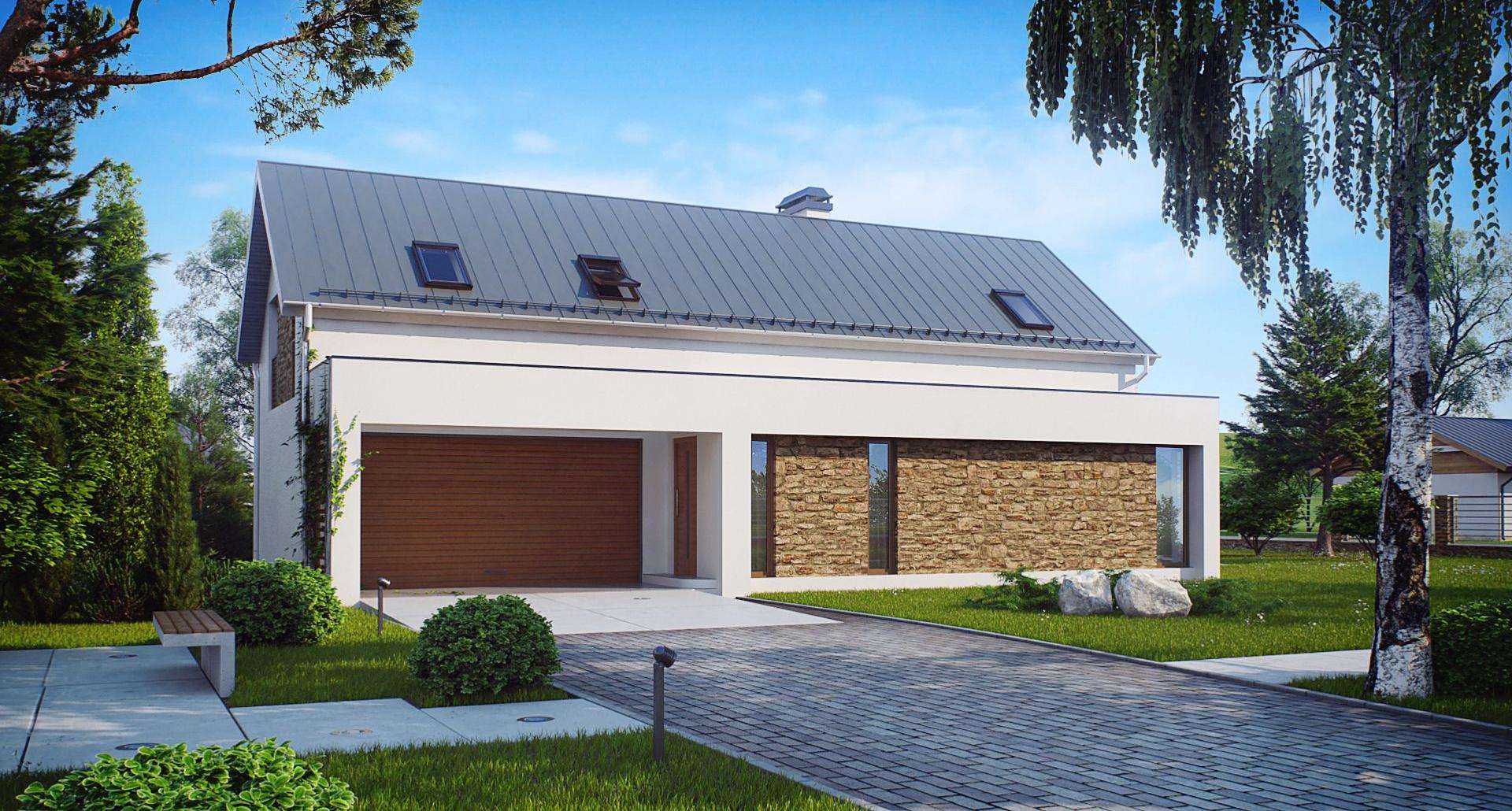 Casă cu mansardă 156 mp utili, un dormitor, 3 băi