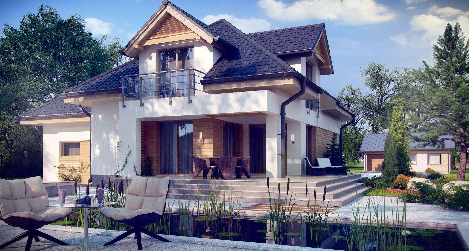 Casă cu mansardă 142 mp utili, un dormitor, 2 băi