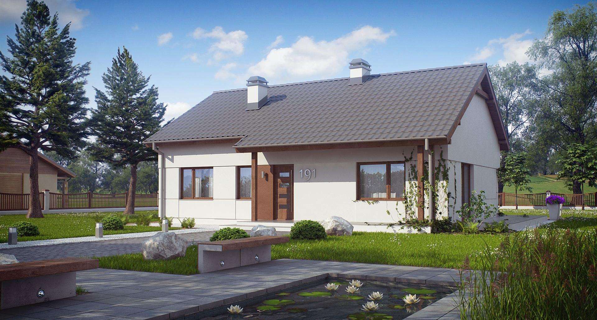 Casă parter 96 mp utili, 3 dormitoare, o baie