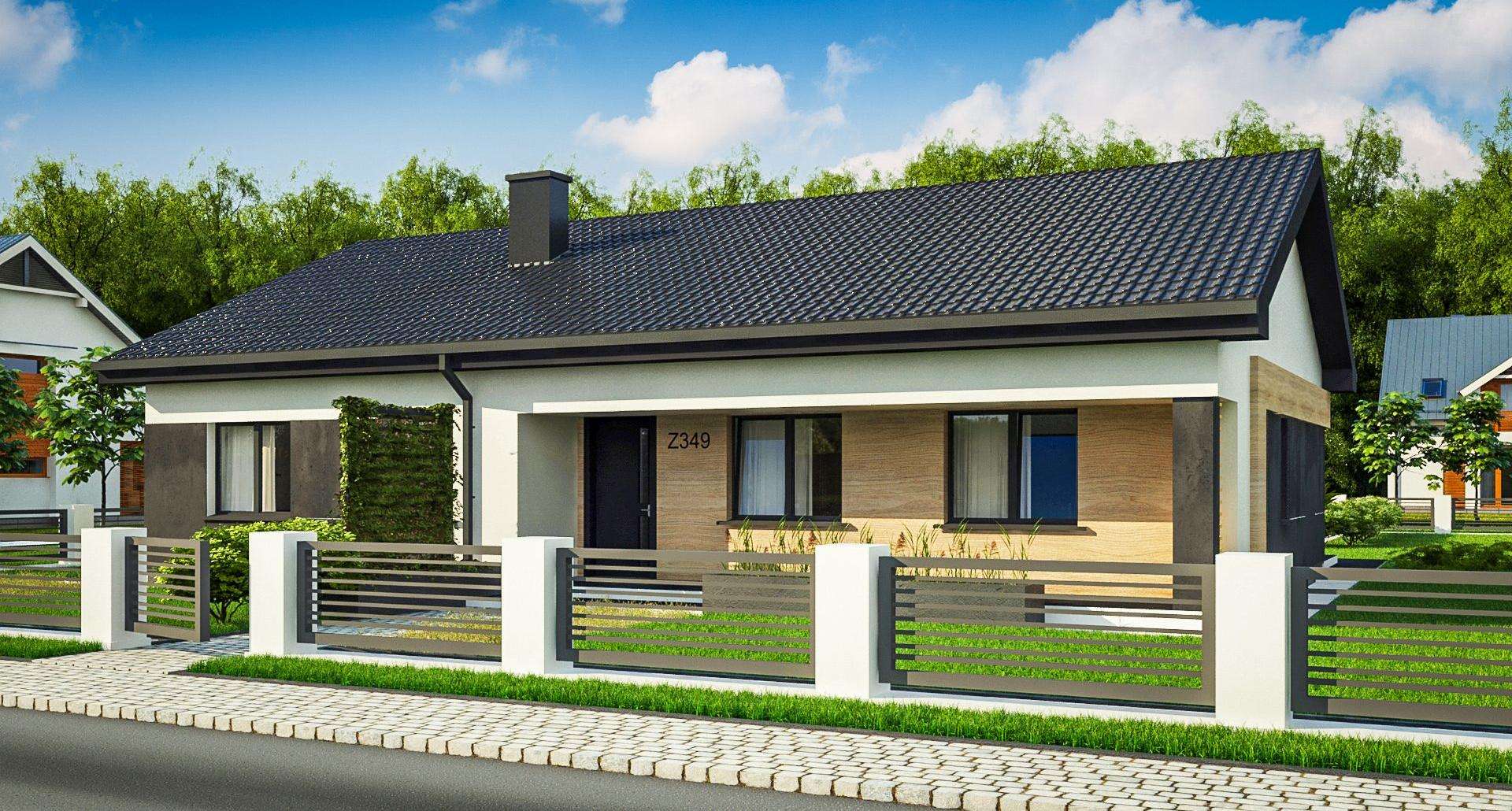 Casă parter 124 mp utili, 4 dormitoare, 2 băi