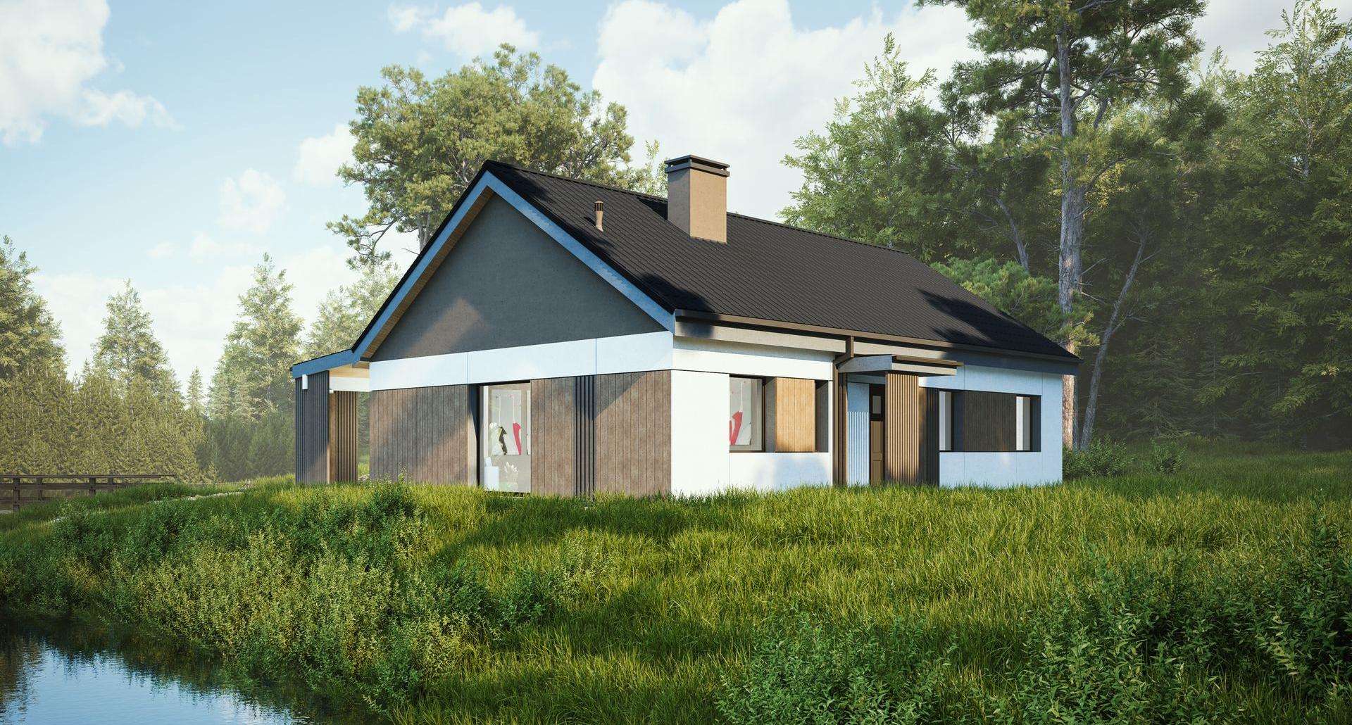 Casă parter 105 mp utili, 4 dormitoare, o baie