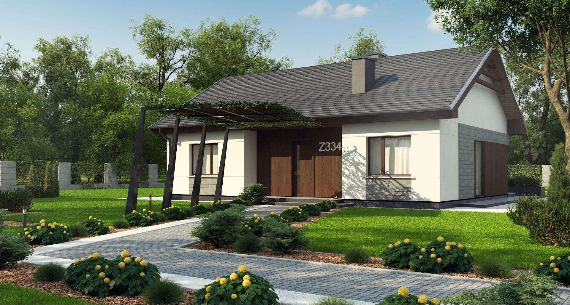 Casă parter 104 mp utili, 3 dormitoare, 2 băi