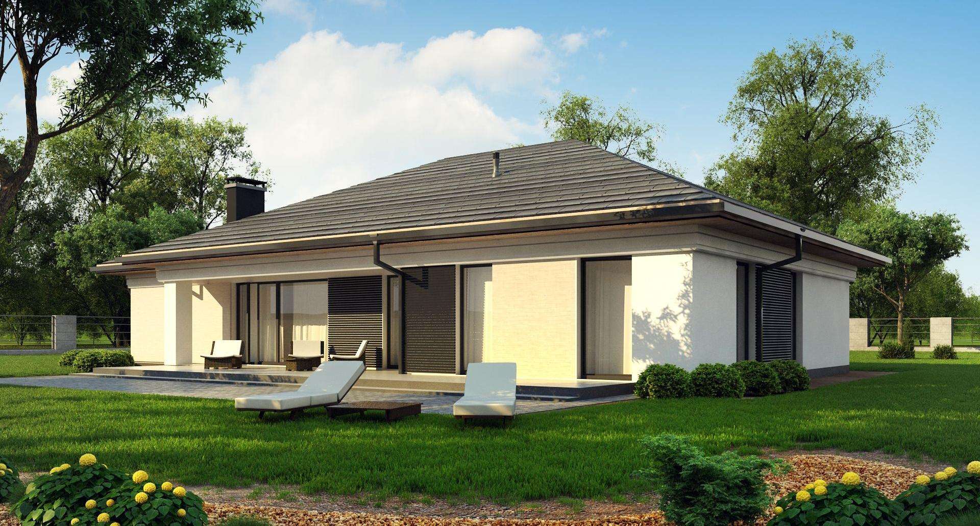 Casă parter 132 mp utili, 4 dormitoare, o baie