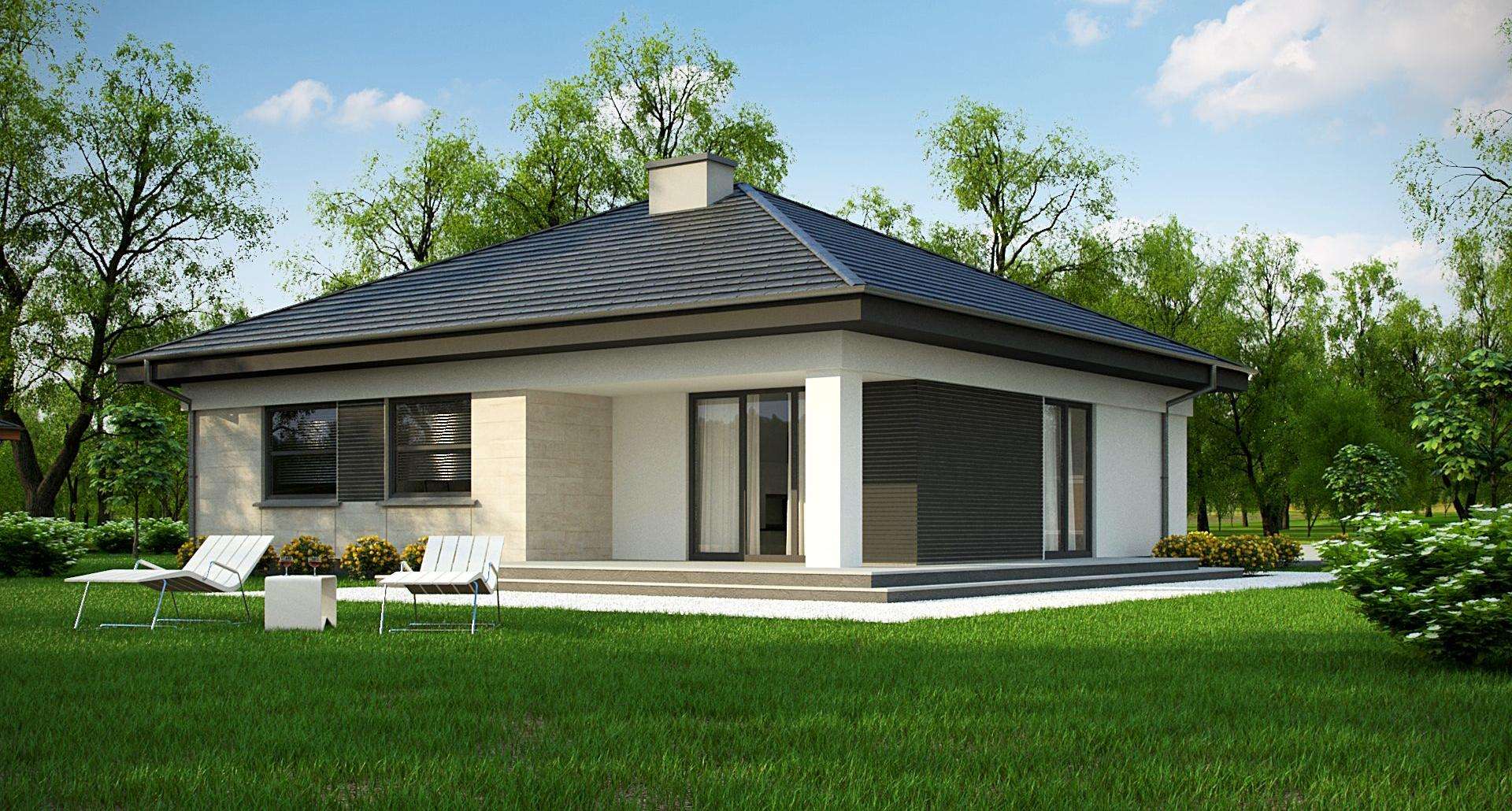 Casă parter 95 mp utili, 3 dormitoare, 2 băi
