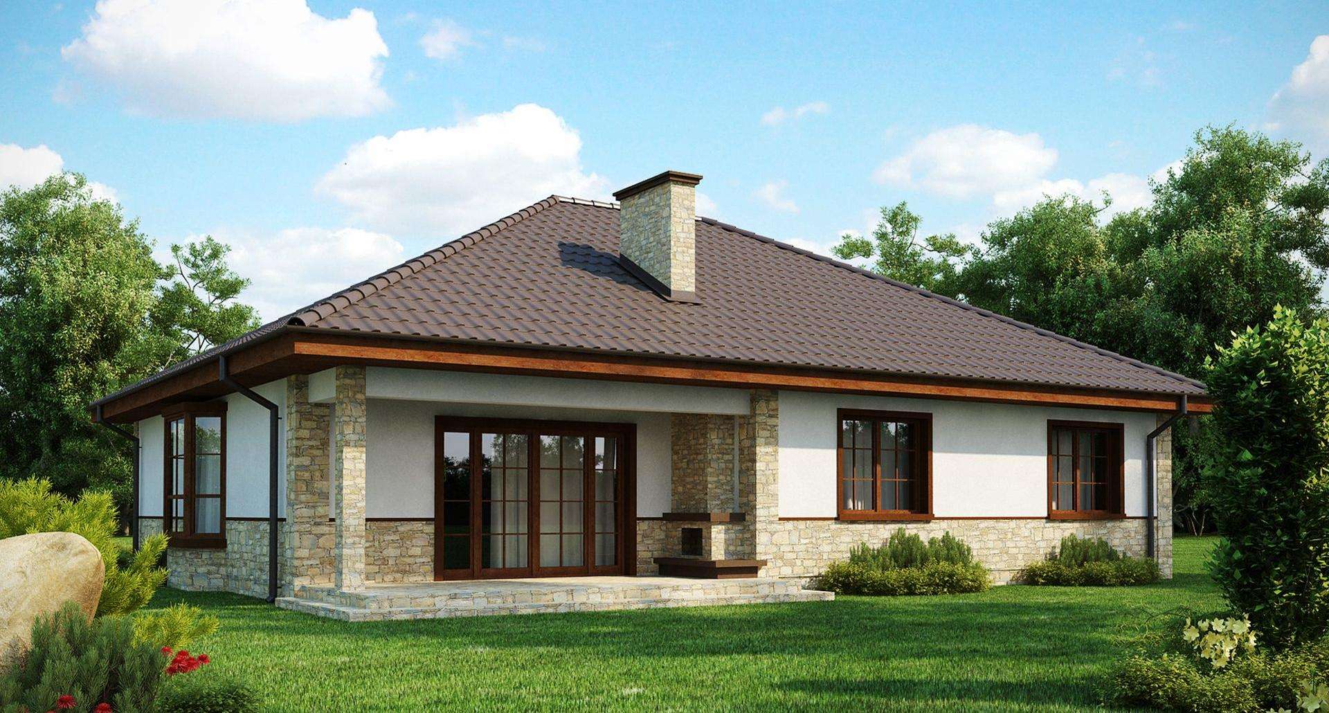 Casă parter 134 mp utili, 3 dormitoare, o baie