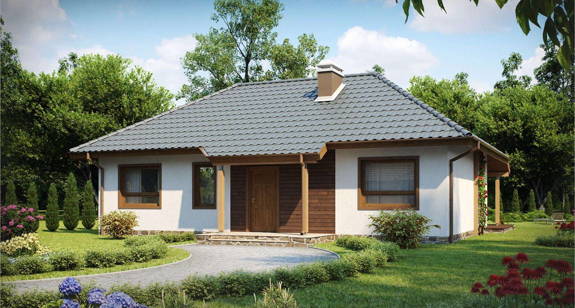 Casă parter 99 mp utili, 3 dormitoare, o baie