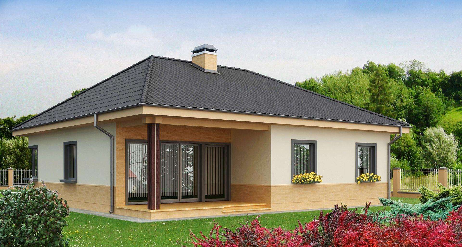 Casă parter 106 mp utili, 3 dormitoare, o baie