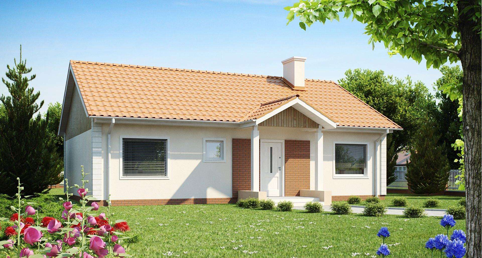 Casă parter 109 mp utili, 3 dormitoare, o baie