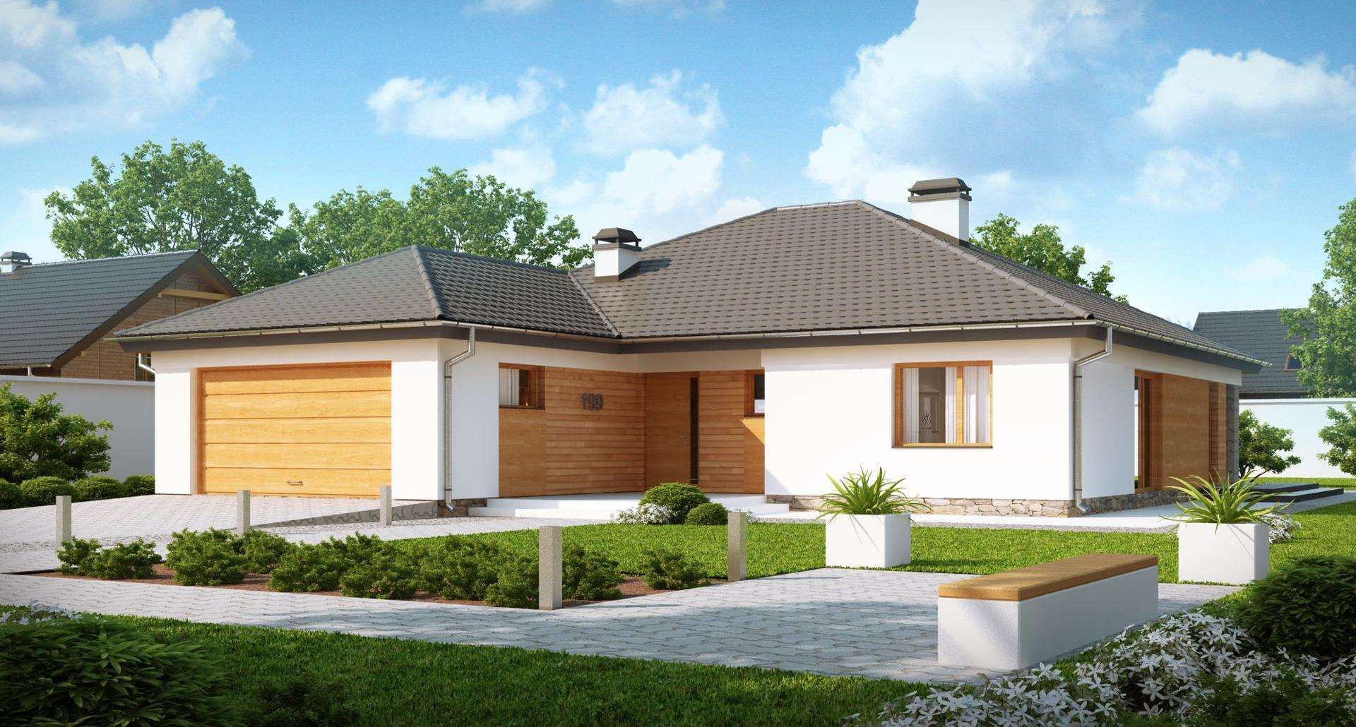 Casă parter 159 mp utili, 4 dormitoare, 2 băi