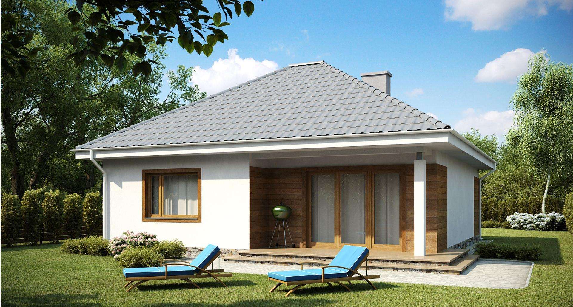 Casă parter 82 mp utili, 2 dormitoare, o baie