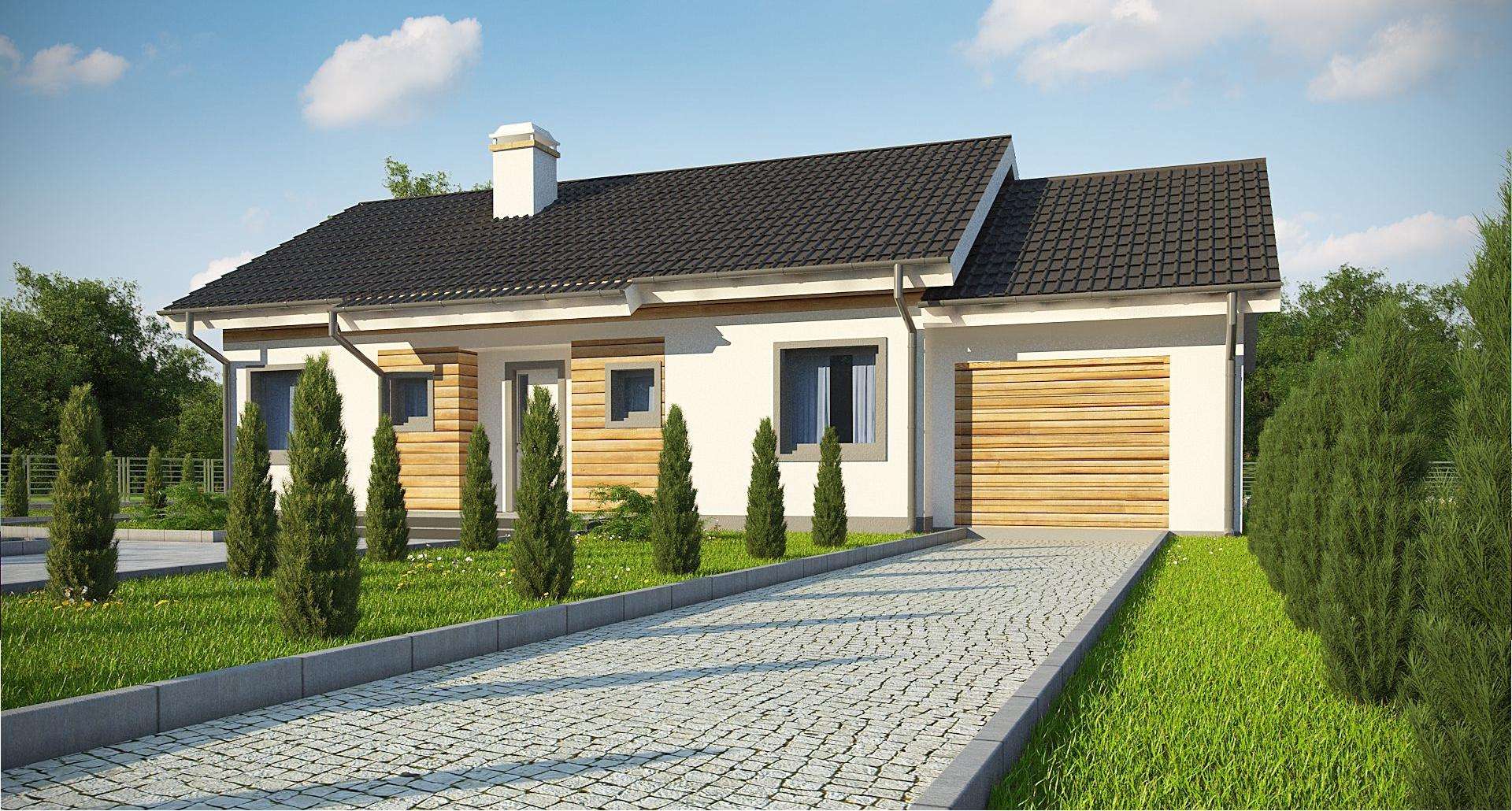 Casă parter 78 mp utili, 3 dormitoare, o baie