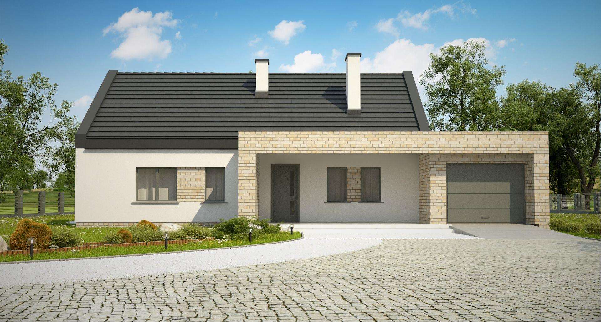 Casă parter 108 mp utili, 3 dormitoare, o baie