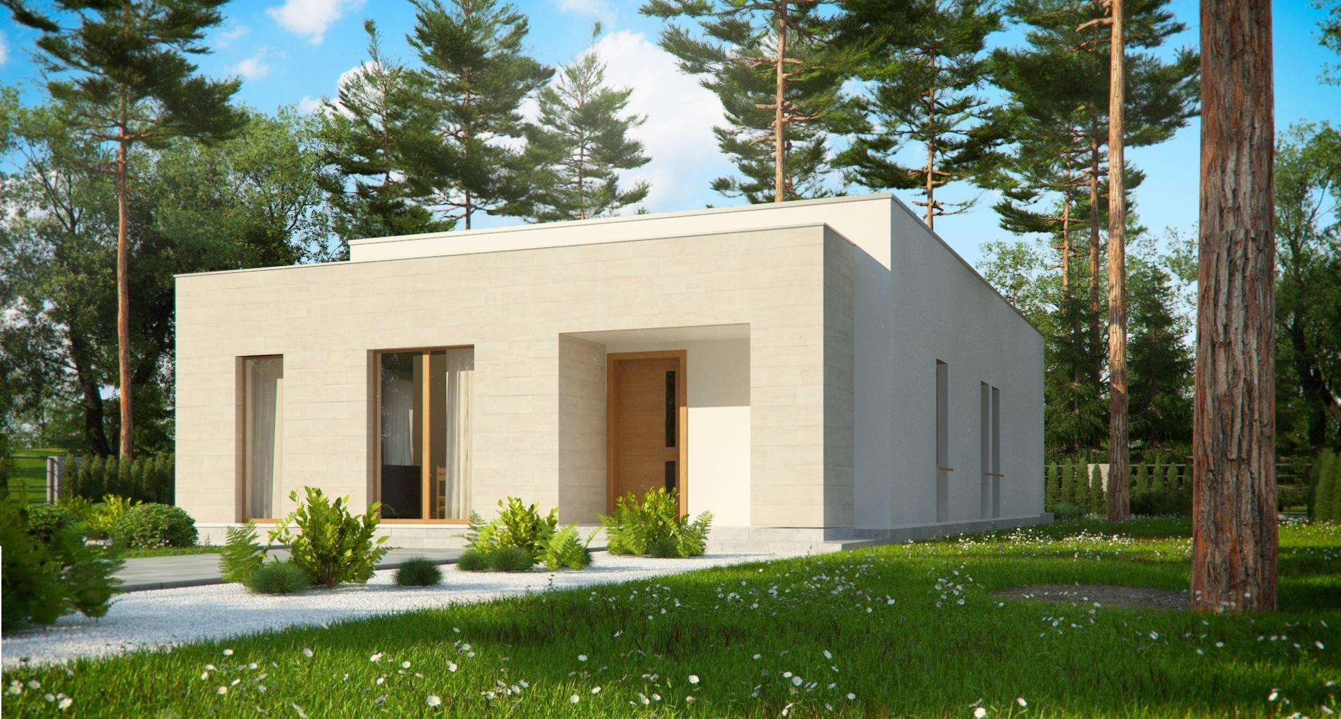 Casă parter 129 mp utili, 3 dormitoare, 2 băi