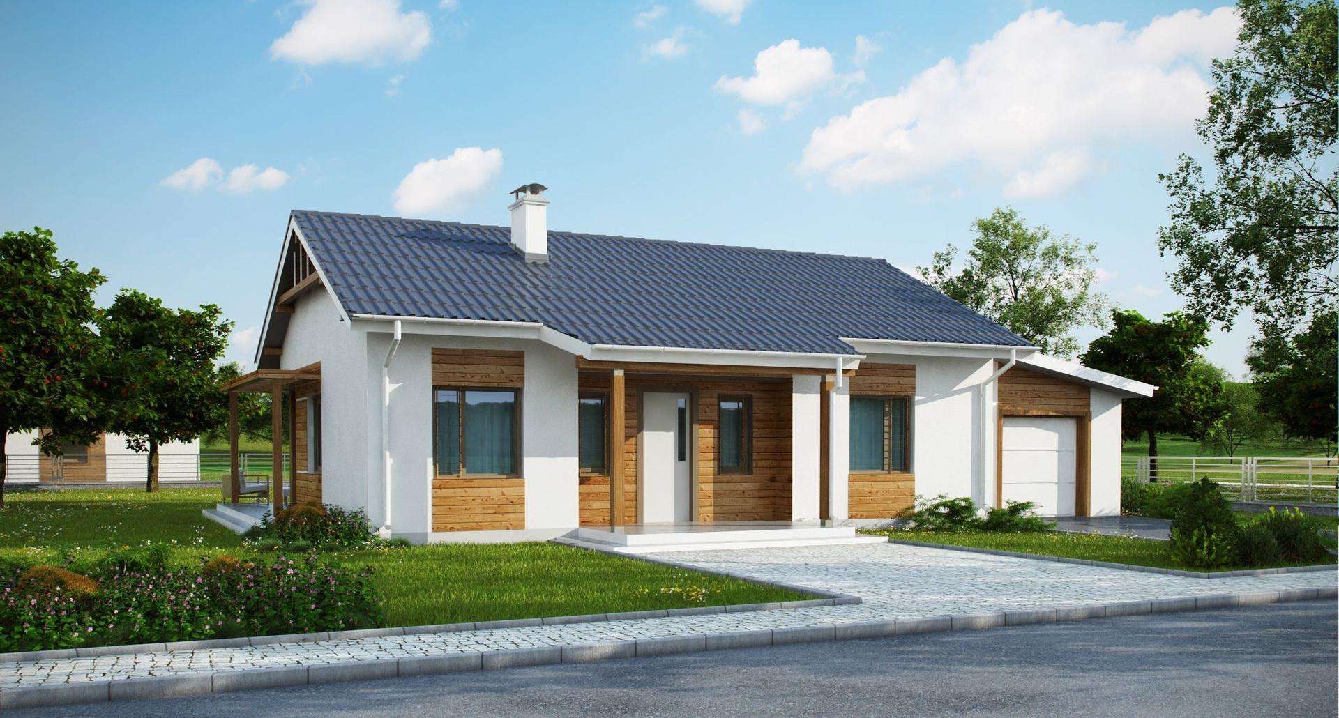 Casă parter 78 mp utili, 2 dormitoare, o baie