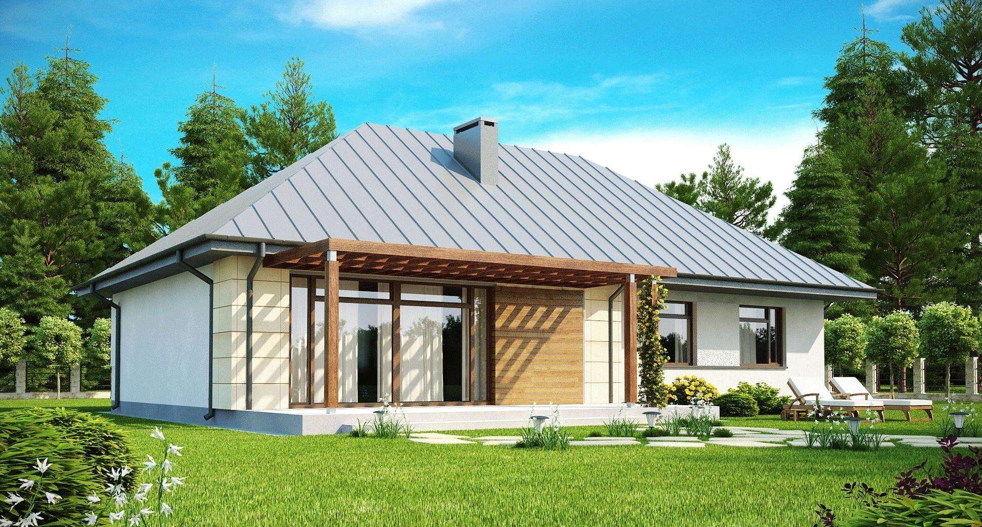 Casă parter 123 mp utili, 3 dormitoare, o baie