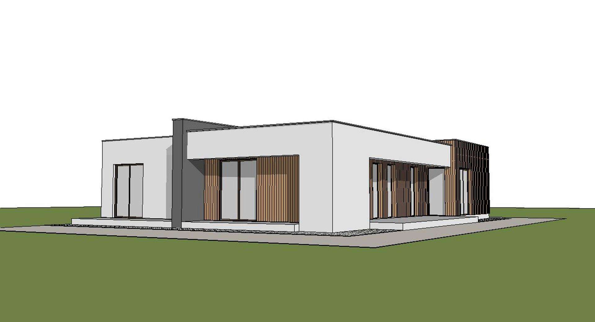Casă parter 119 mp utili, 3 dormitoare, 2 băi
