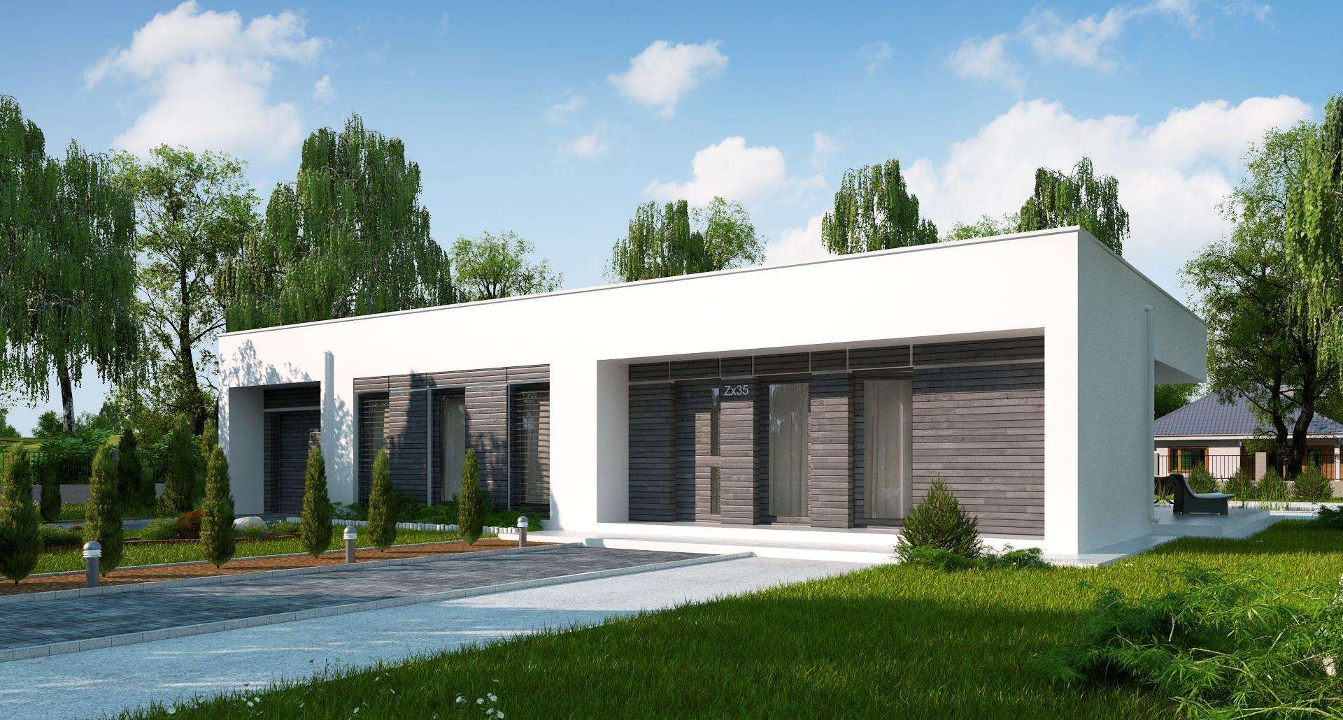 Casă parter 107 mp utili, 3 dormitoare, 2 băi