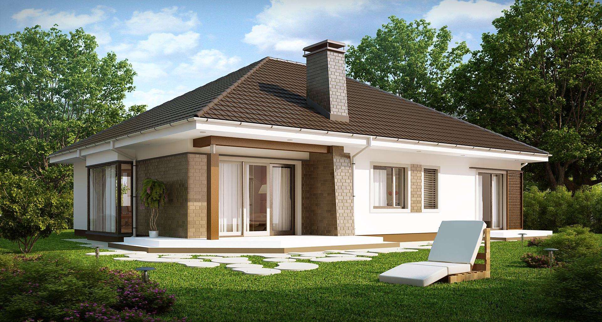 Casă parter 132 mp utili, 3 dormitoare, o baie
