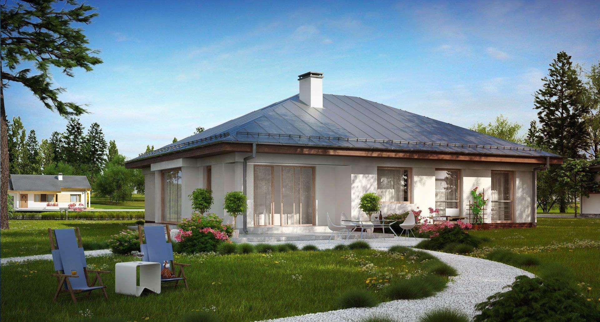 Casă parter 125 mp utili, 3 dormitoare, o baie