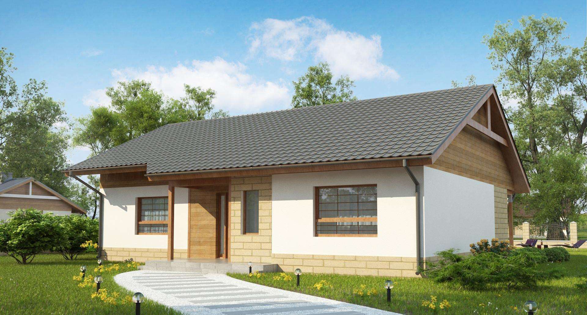 Casă parter 125 mp utili, 3 dormitoare, o baie