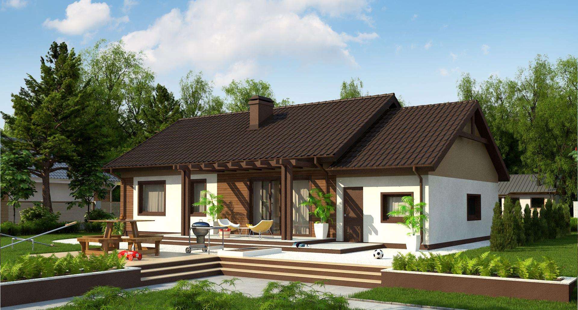 Casă parter 88 mp utili, 3 dormitoare, o baie