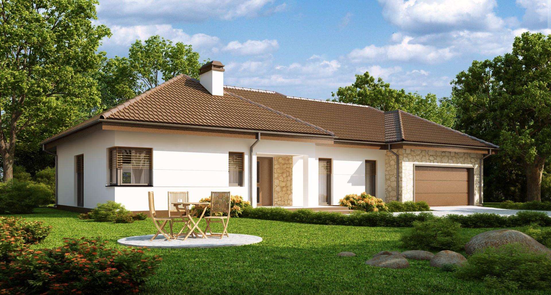 Casă parter 113 mp utili, 2 dormitoare, 2 băi