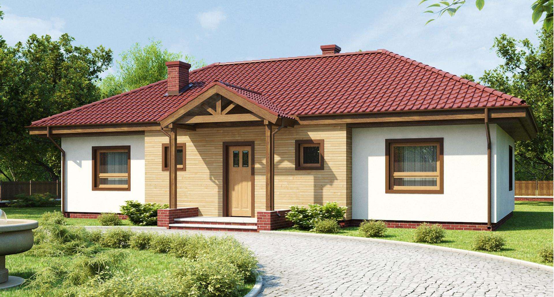 Casă parter 122 mp utili, 3 dormitoare, o baie