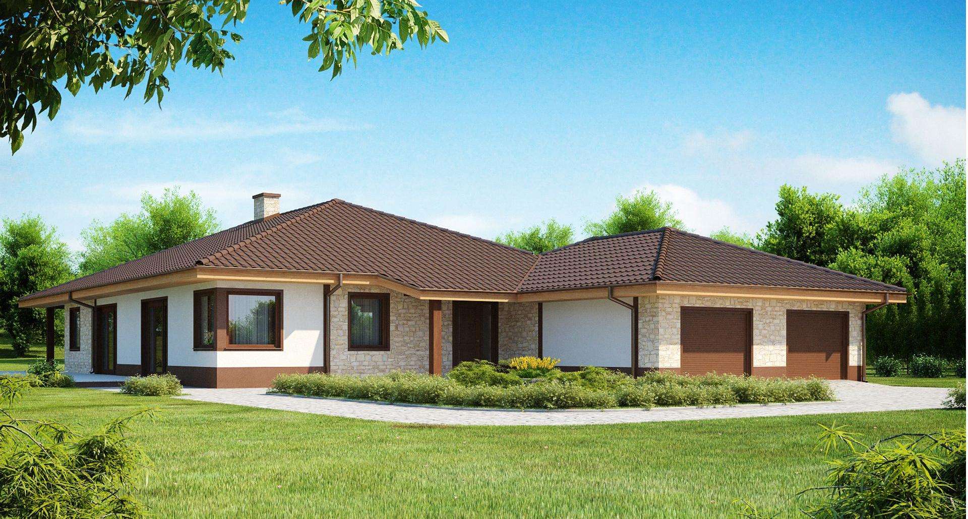 Casă parter 222 mp utili, 4 dormitoare, 2 băi