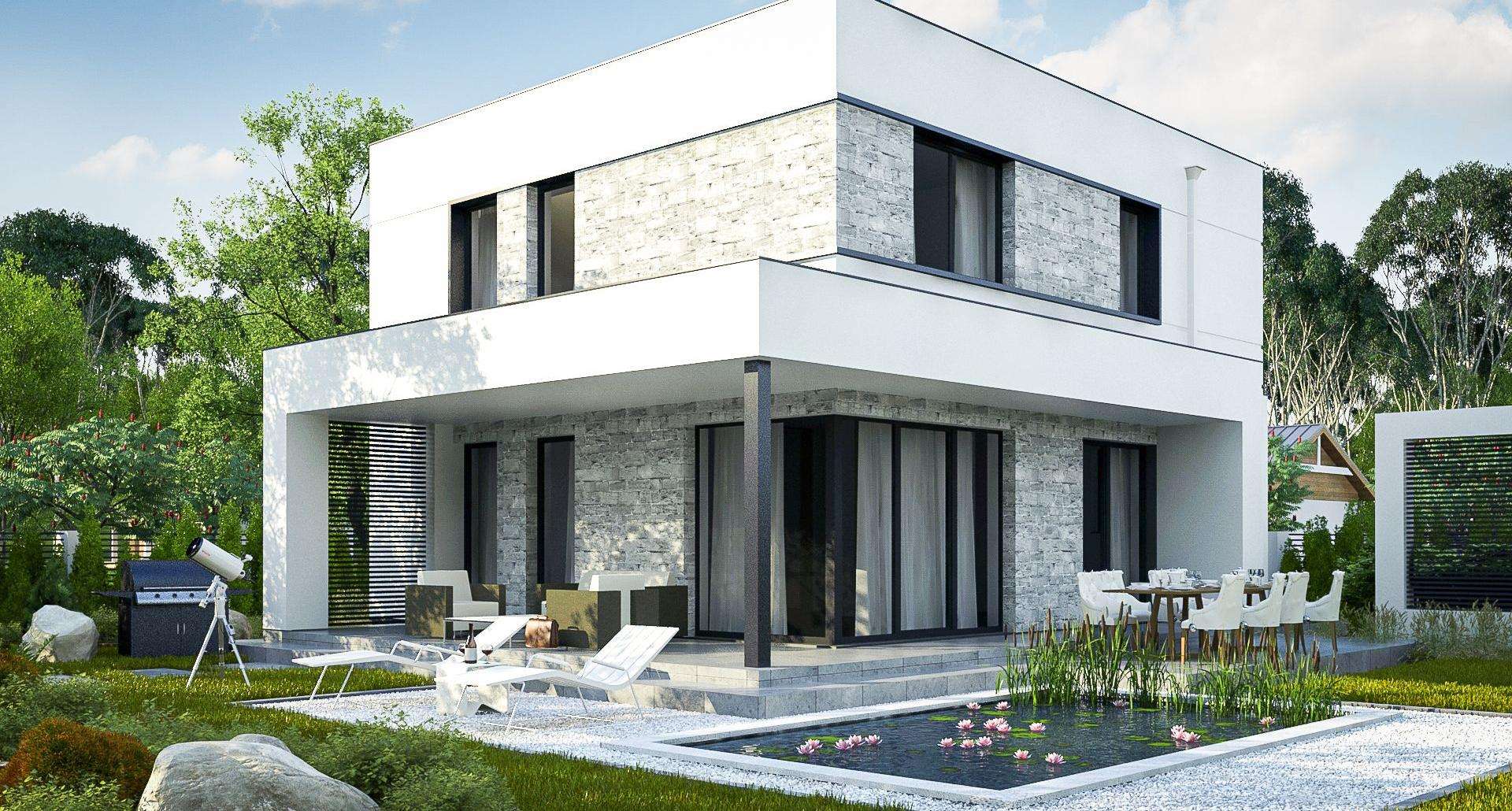 Casă cu etaj 118 mp utili, un dormitor, 3 băi