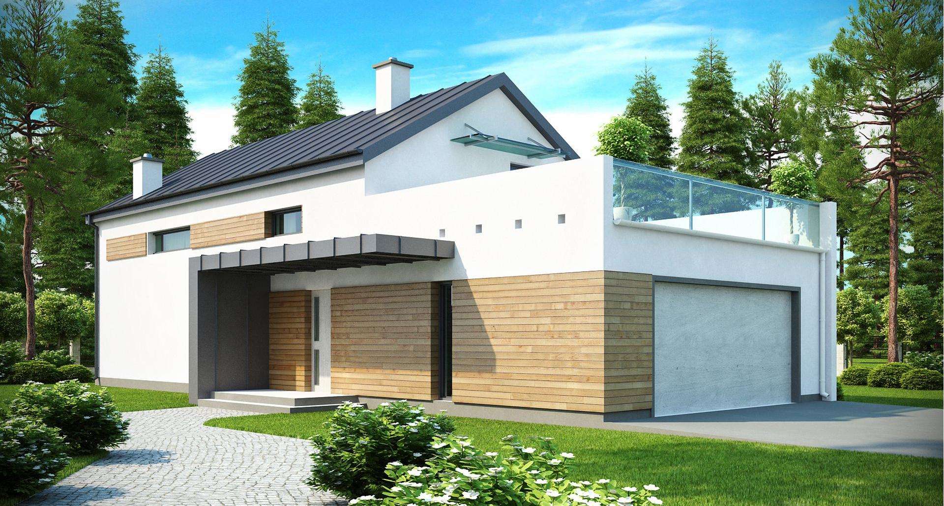 Casă cu etaj 152 mp utili, un dormitor, 2 băi