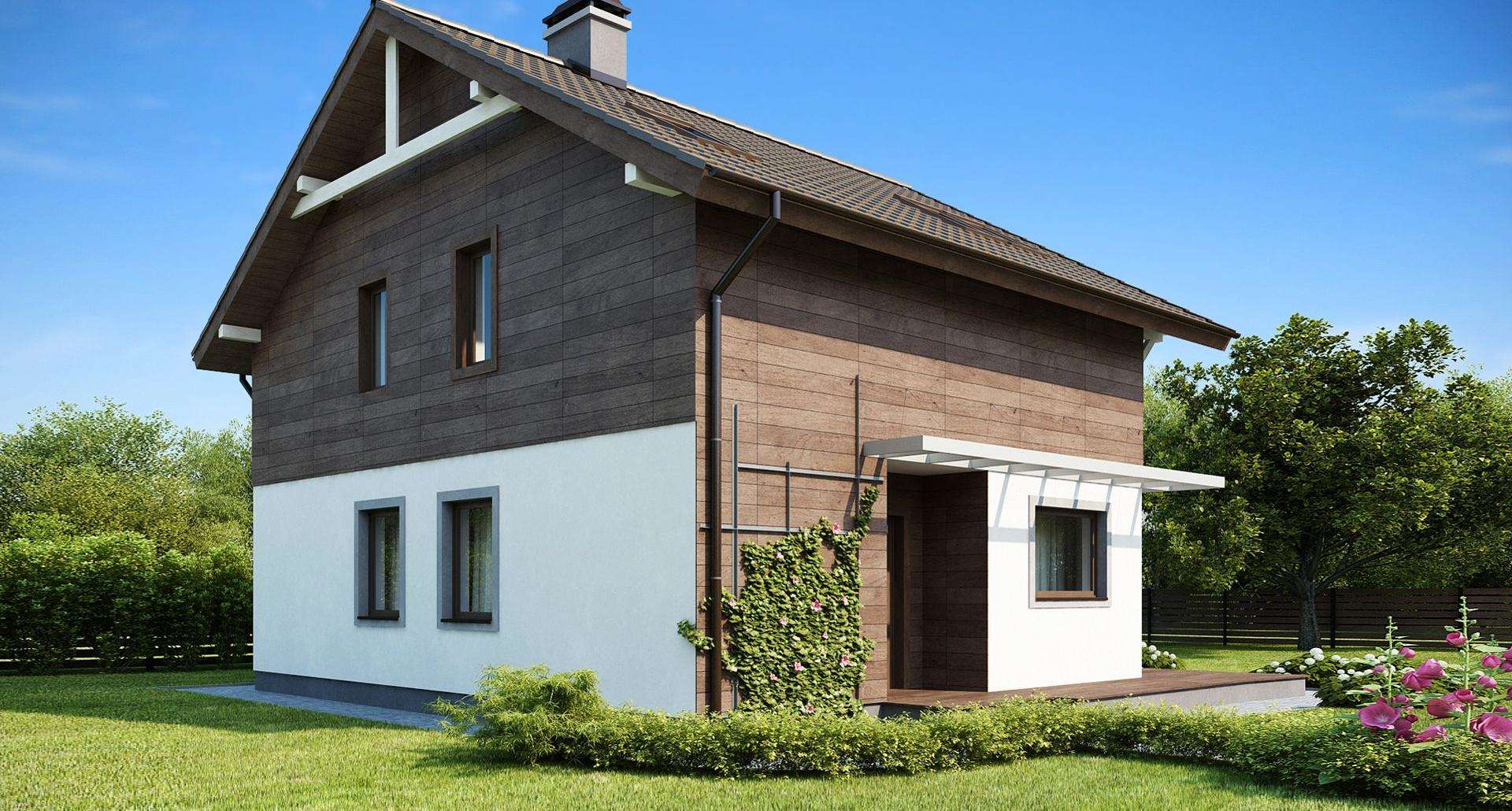 Casă cu etaj 121 mp utili, un dormitor, 2 băi