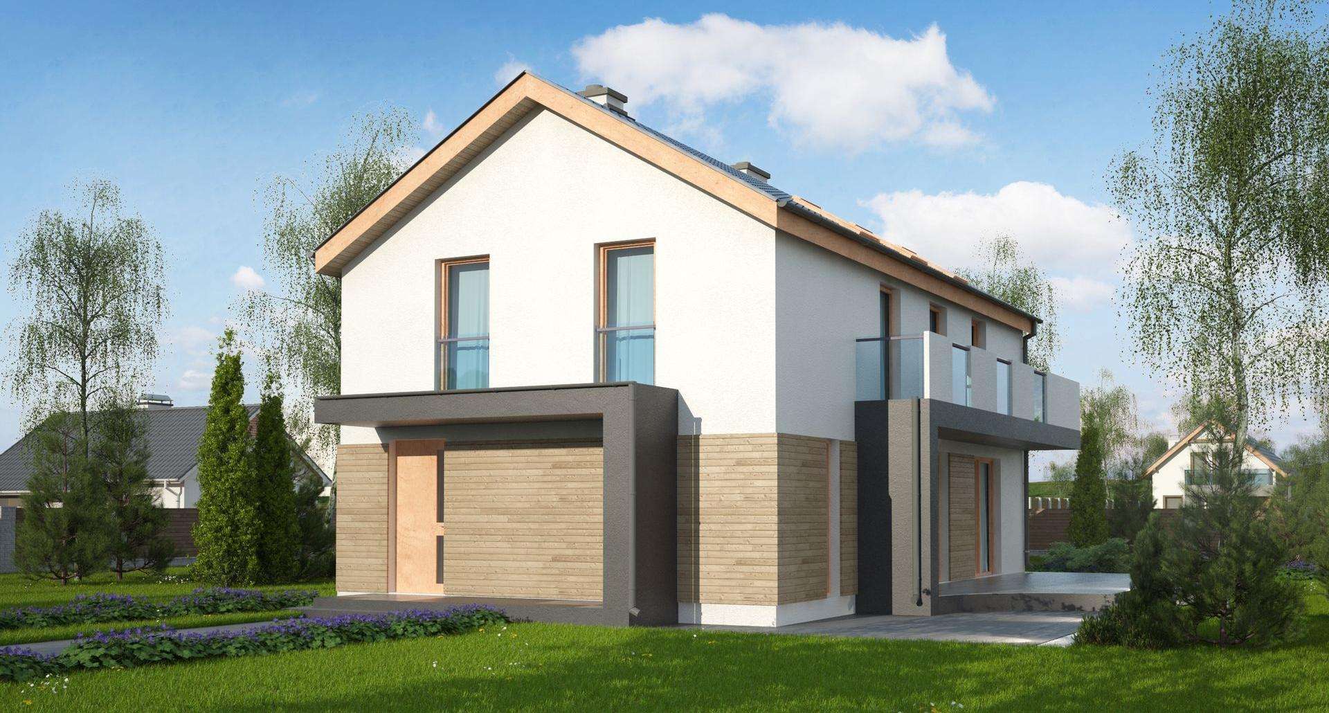 Casă cu etaj 155 mp utili, un dormitor, 2 băi