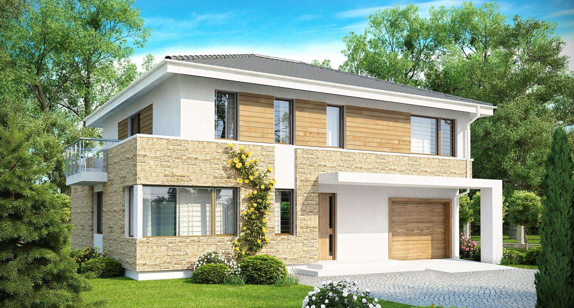 Casă cu etaj 160 mp utili, un dormitor, 3 băi