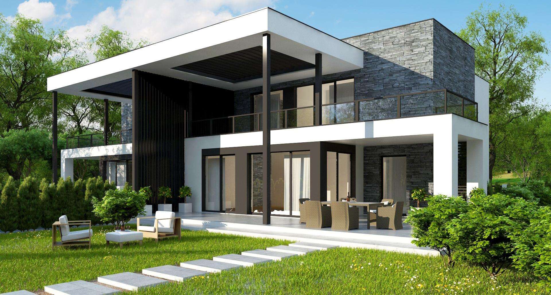 Casă cu etaj 141 mp utili, un dormitor, 3 băi