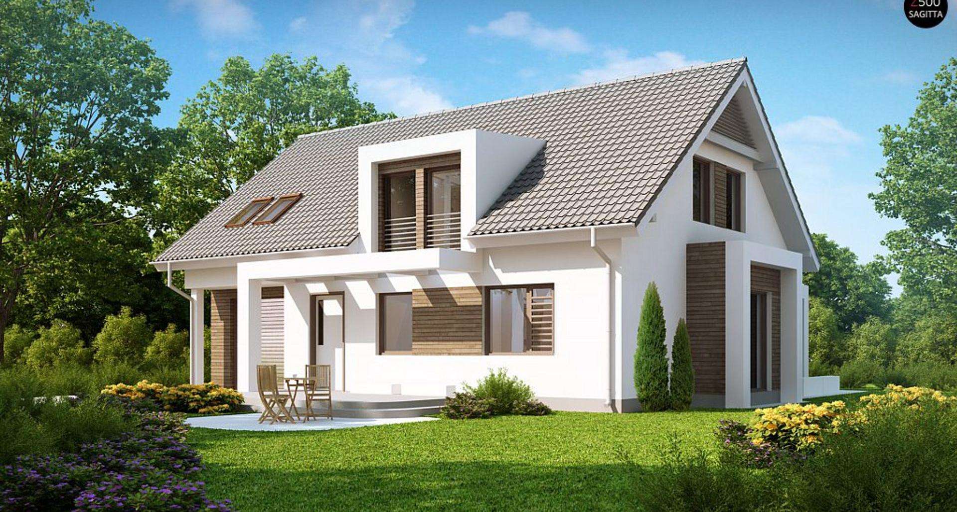 Casă cu mansardă 156 mp utili, un dormitor, 2 băi