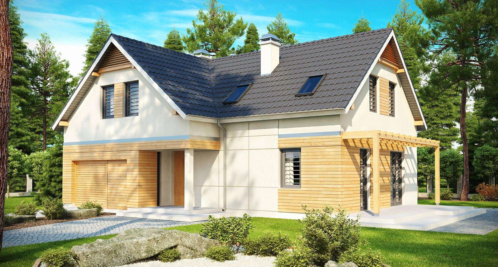Casă cu mansardă 136 mp utili, un dormitor, 3 băi