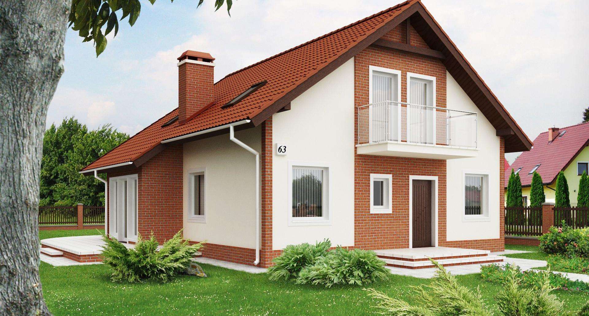 Casă cu mansardă 147 mp utili, un dormitor, 2 băi