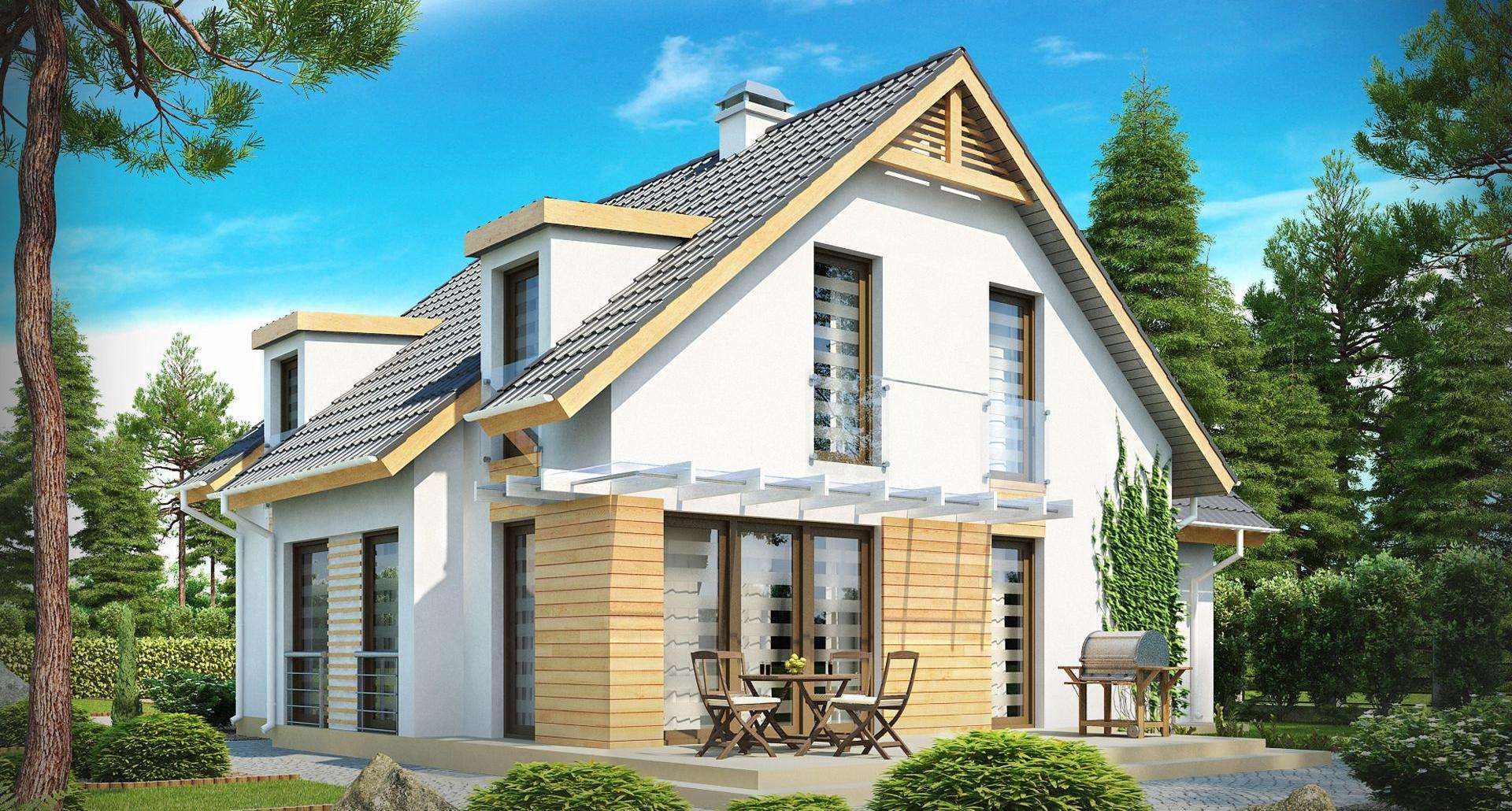 Casă cu mansardă 155 mp utili, un dormitor, 3 băi
