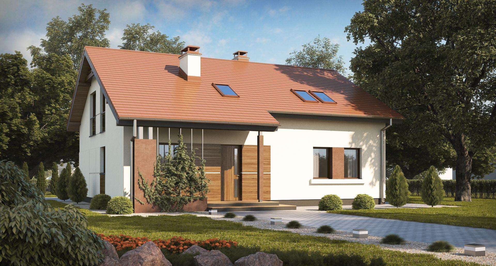 Casă cu mansardă 160 mp utili, un dormitor, 2 băi