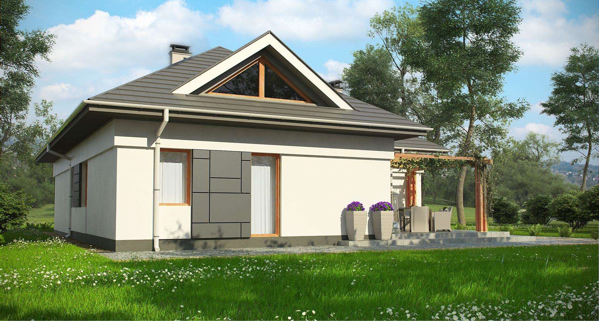 Casă cu mansardă 172 mp utili, un dormitor, 2 băi