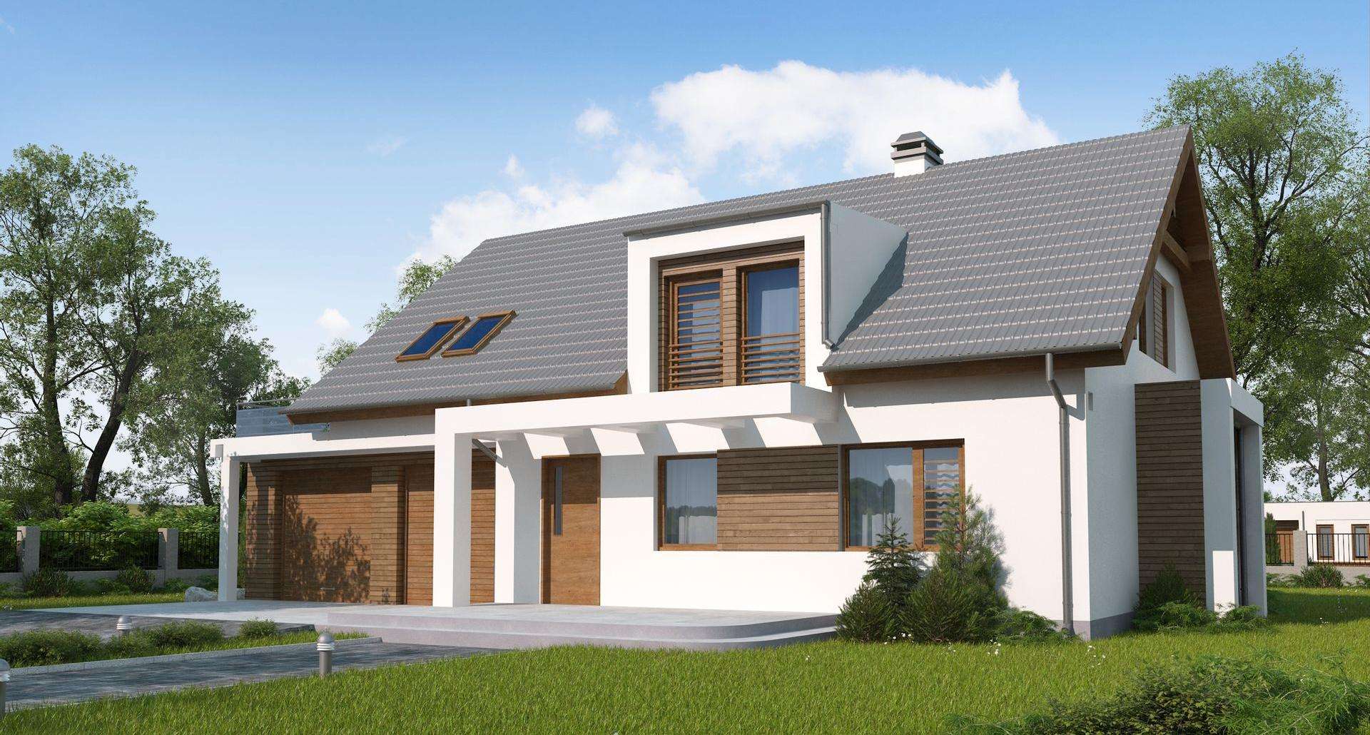 Casă cu mansardă 157 mp utili, un dormitor, 2 băi